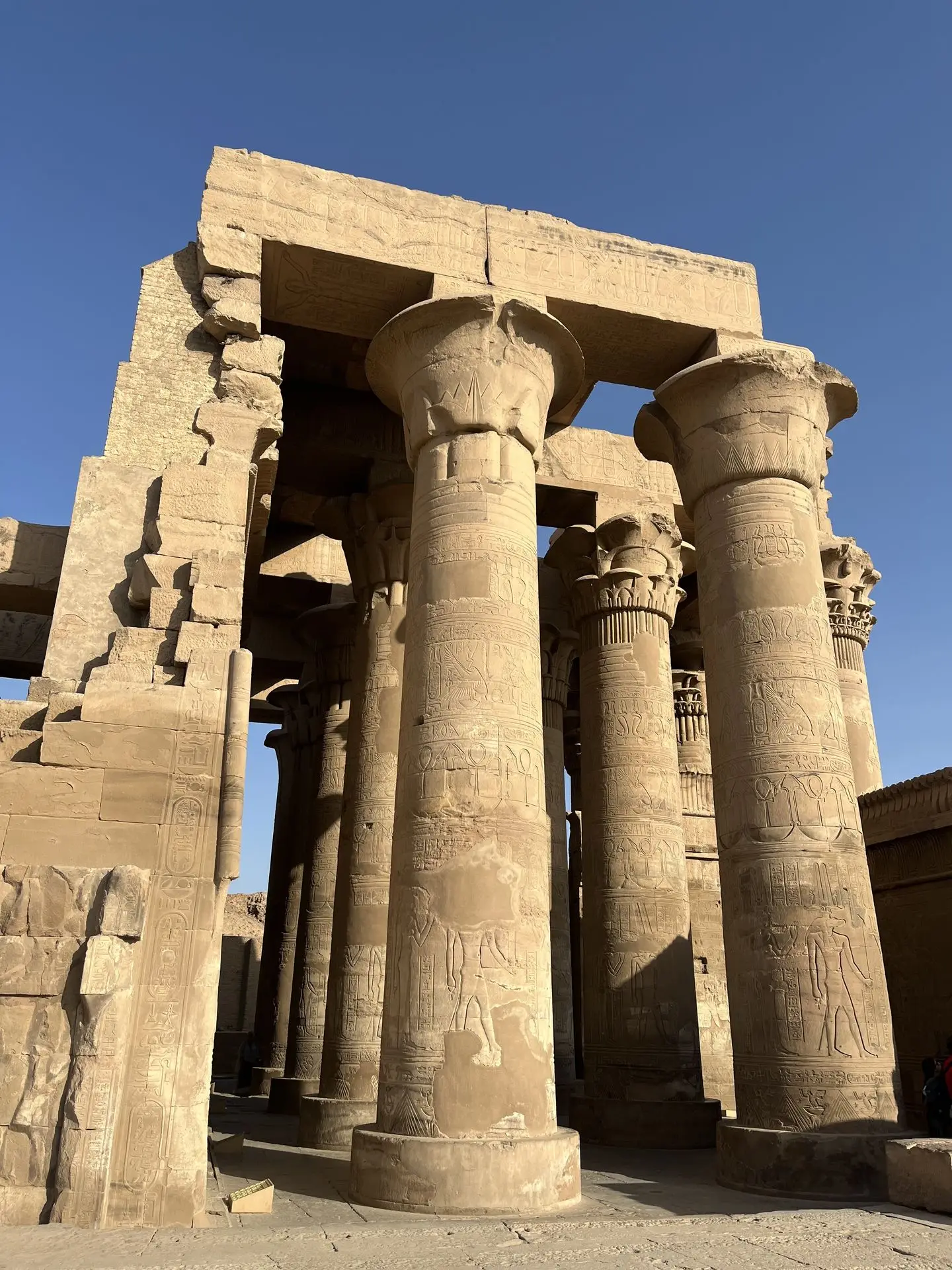 Columnas del Templo de Kom Ombo