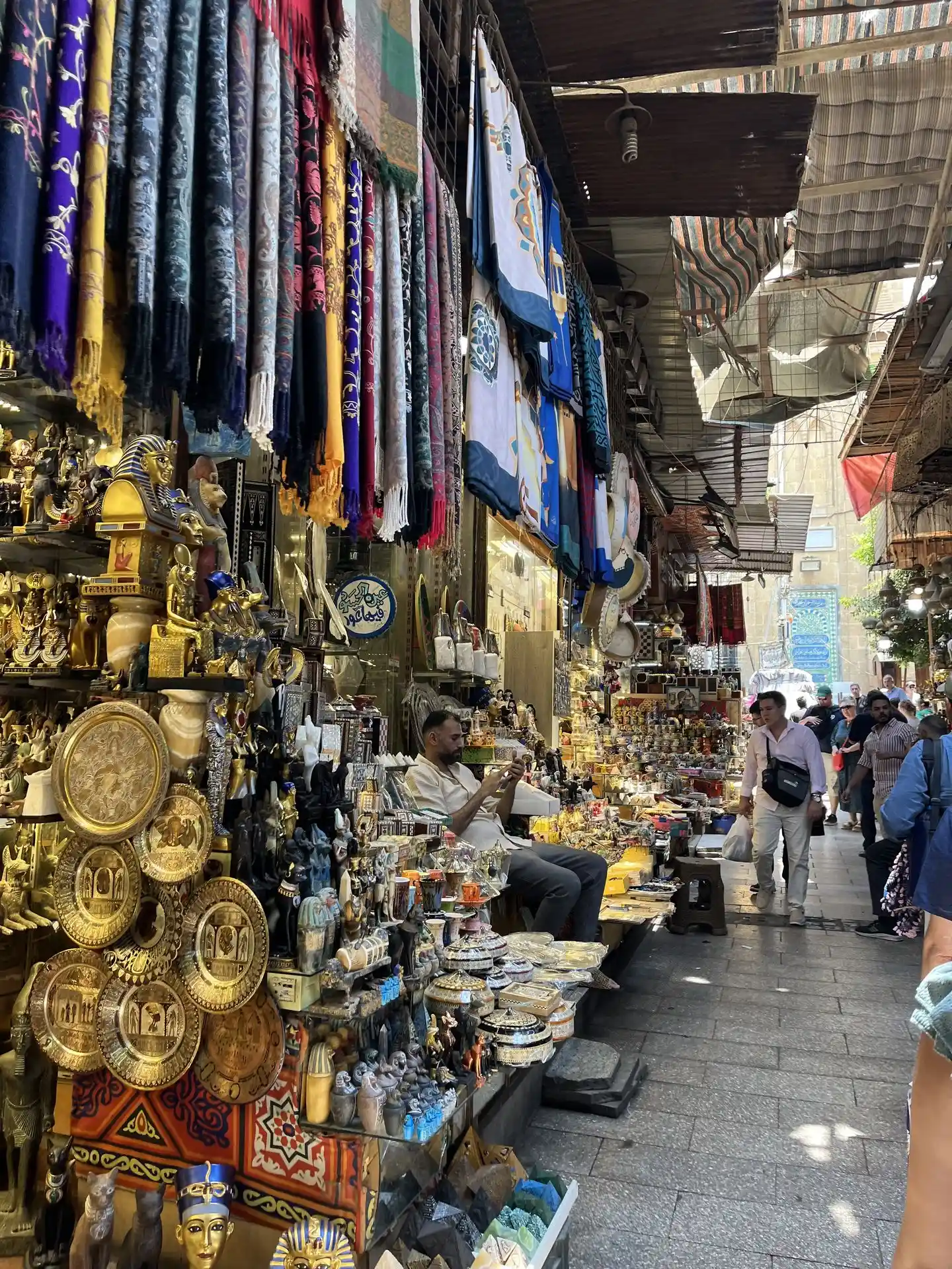 Calle en el Mercado Khan el Khalili
