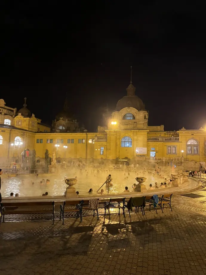 Termas Széchenyi en Budapest
